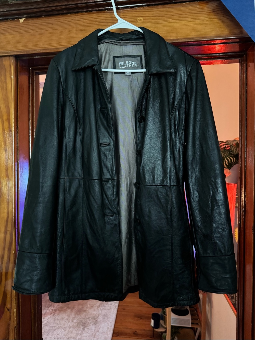 Wilsons Leather Black Leather Jacket